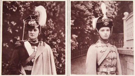 Colonel-in-Chief of Russian Lancers: the Empress of Russia, and Colonel-in-Chief of Russian Hussars: the Grand-Duchess Olga